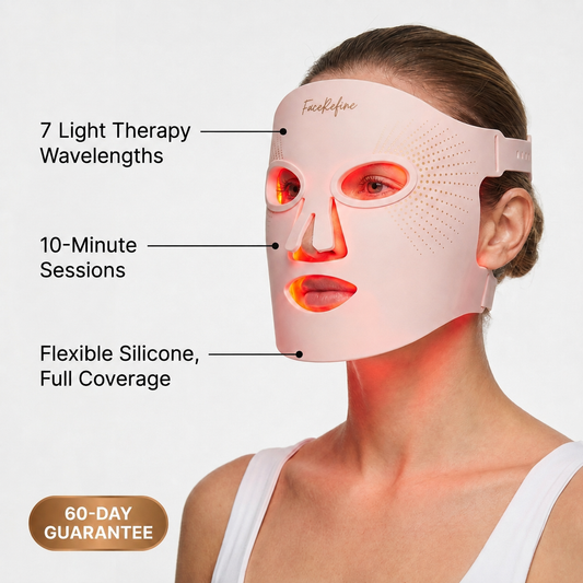 FaceRefine 7-Colour LED Facial Therapy Mask