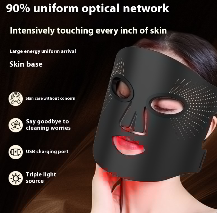 FaceRefine LED Silicone Photon Face Mask