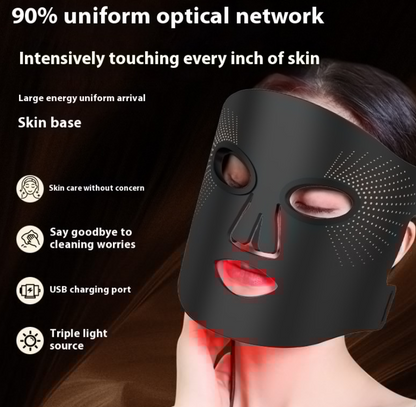 FaceRefine LED Silicone Photon Face Mask